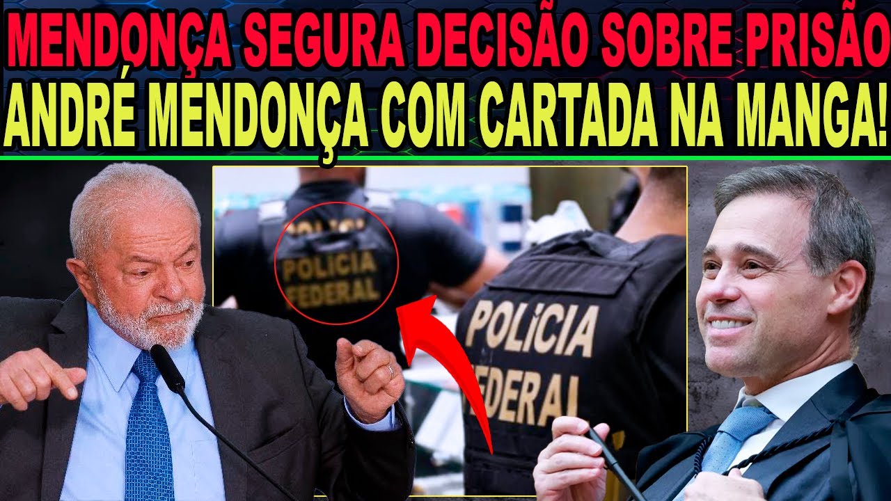 SEXTA-FEIRA BOMBÁSTICA: LULA FICA DESESPERADO APÓS NOVA MARRETADA BOMBA DE ANDRÉ MENDONÇA!