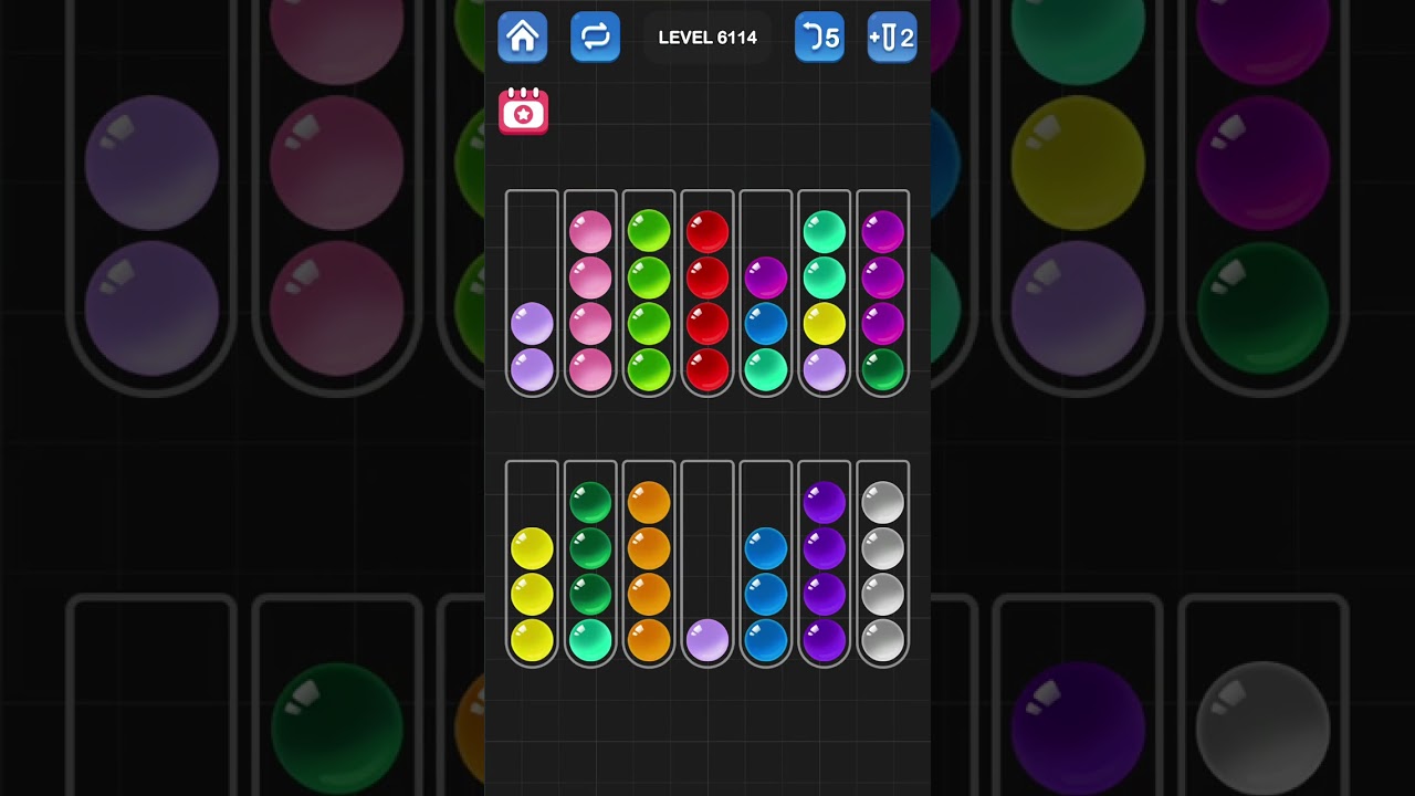 Ball Sort Puzzle by Guru Game: Levels 6111, 6112, 6113, 6114, 6115