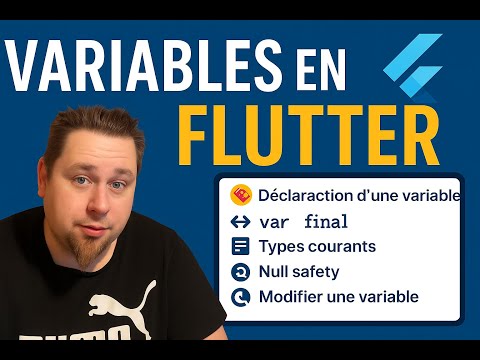 Les Variables  (Débutant) Episode 1 Apprendre Flutter