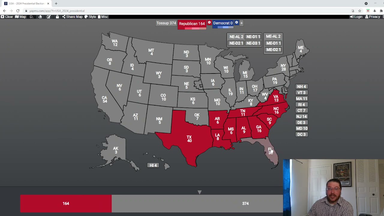 The Future of American Elections: Looking at a few trends and explaining regions.