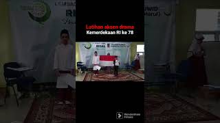 Latihan Drama Detik Detik Sukarno Baca  Proklamasi