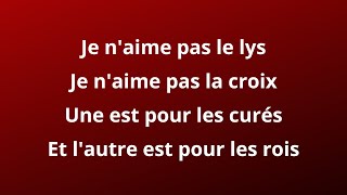 Corrigan Fest - Je suis fils (paroles)