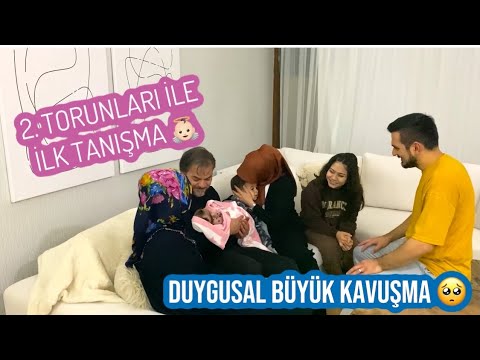 BÜYÜK KAVUŞMA ???? ANNEANNE VE DEDE 2. TORUNU İLE İLK KEZ TANIŞTI, AKŞAM YEMEĞİ