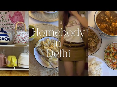 *FINALLY* MANIPURI VLOG || Homebody in Delhi, trying new snacks🥨,outings🥂,late night study📔& more…