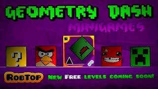 GEOMETRY DASH MINIGAMES | FANMADE | ALL LEVELS screenshot 3