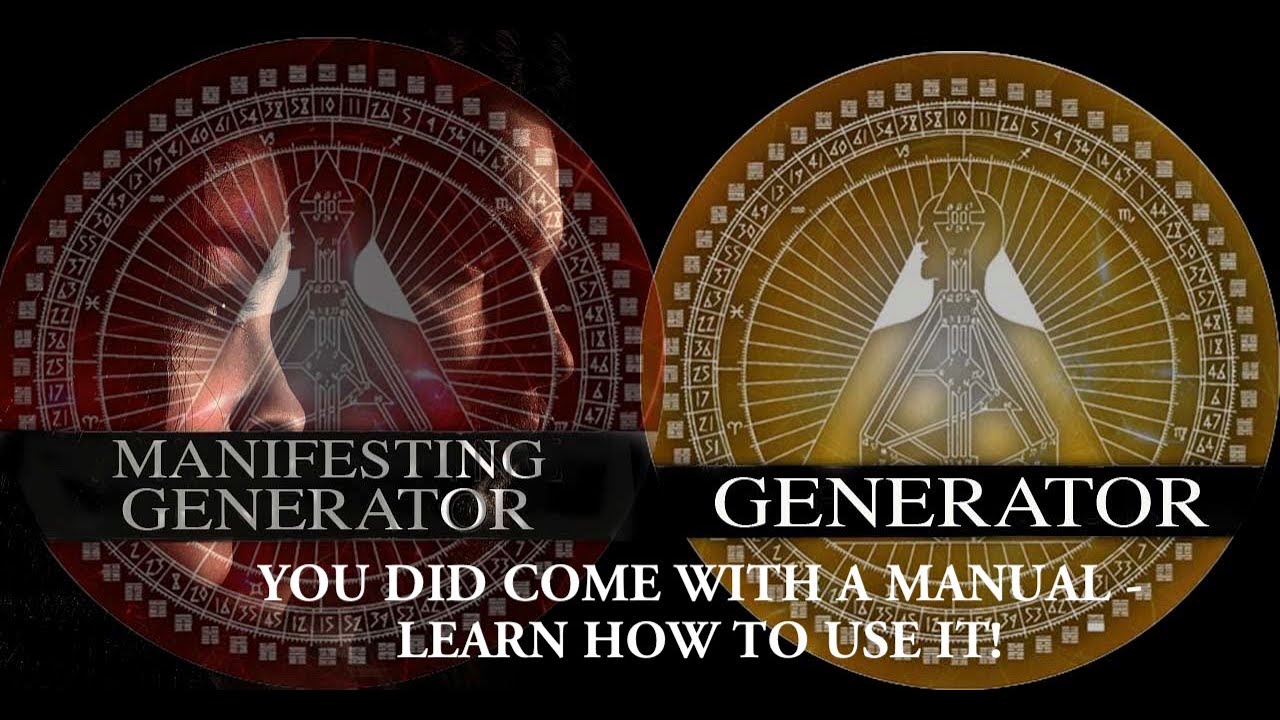 YOU CAME WITH A MANUEL /KNOW YOUR AURA TYPE & HOW IT OPERATES Generator /Manifesting Generator (pt2)