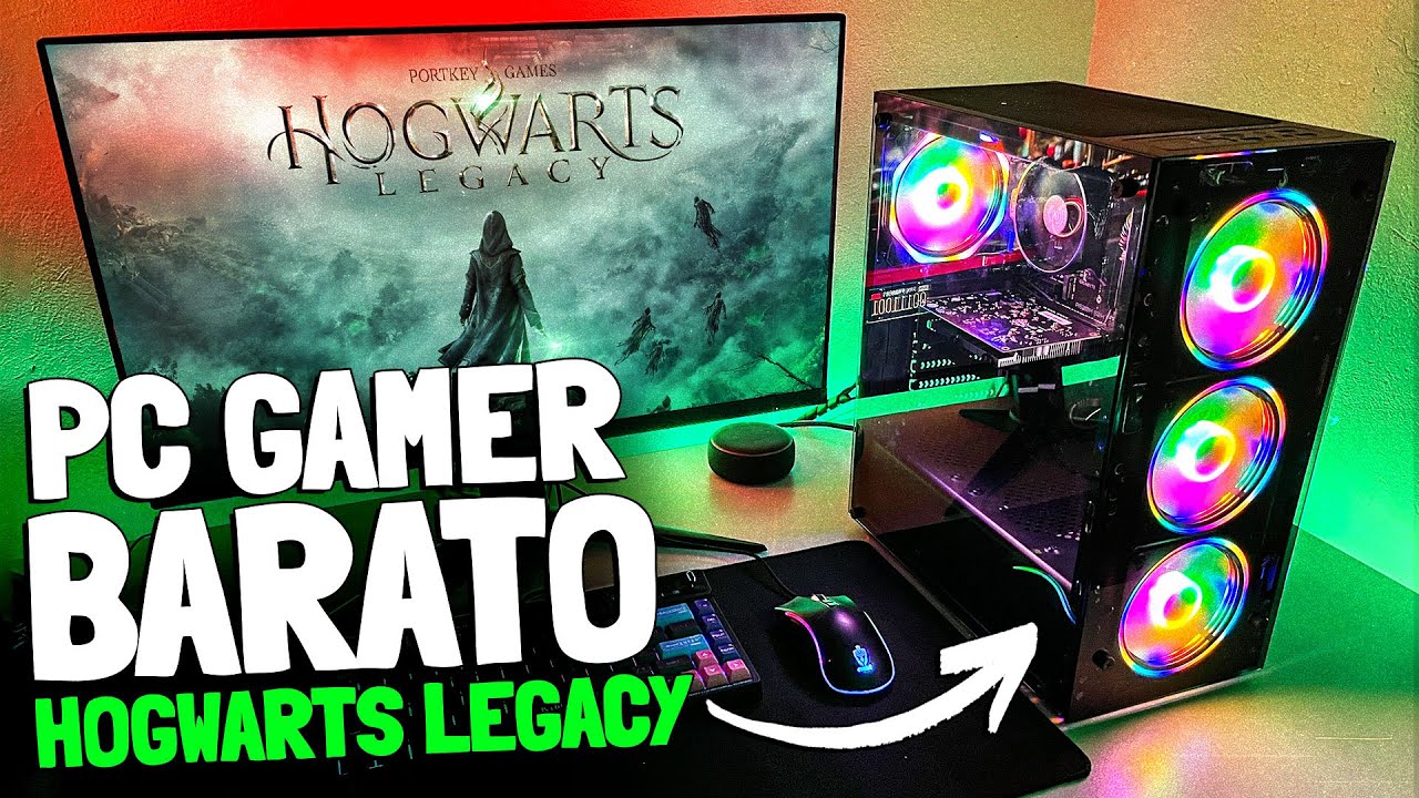 HOGWARTS LEGACY - PC GAMER DE 3100 R$ PARA RODAR O GAME TRANQUILO ! 