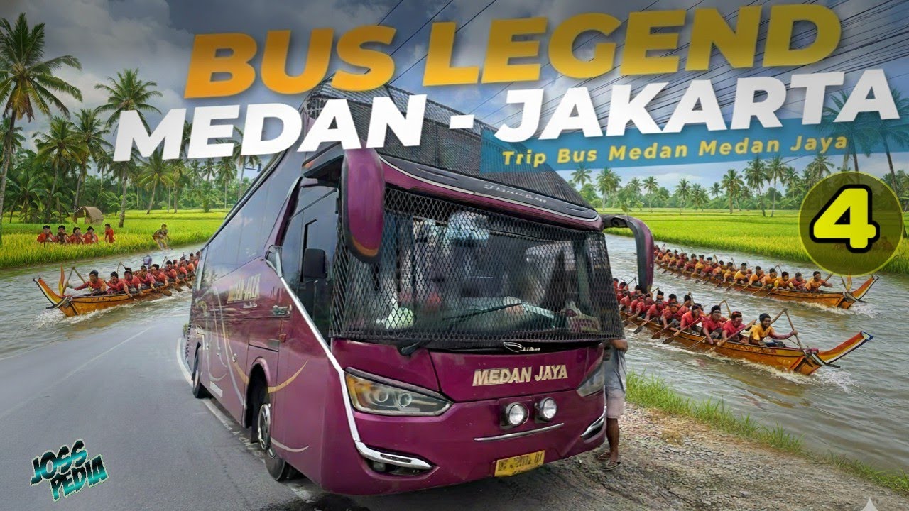 Trip Report - 4 | Bang Rudi Bingung Driver 2 Turun Tidak Ikut Ke Jakarta Ibunya Kemalangan  ⁉️