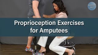 Balance Exercises for Amputees (Proprioception)