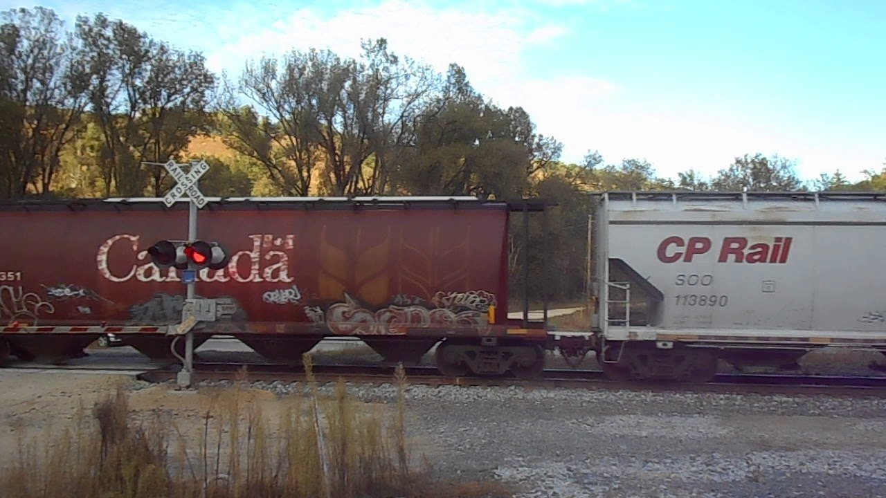 CP 9721 w/CP 384 train (video 1 of 2) 9/28/19