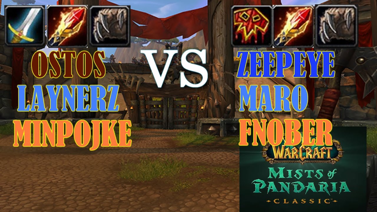 MoP Classic |  Laynerz's WMD vs Maro's Ele druid | S12 Malevolent Season