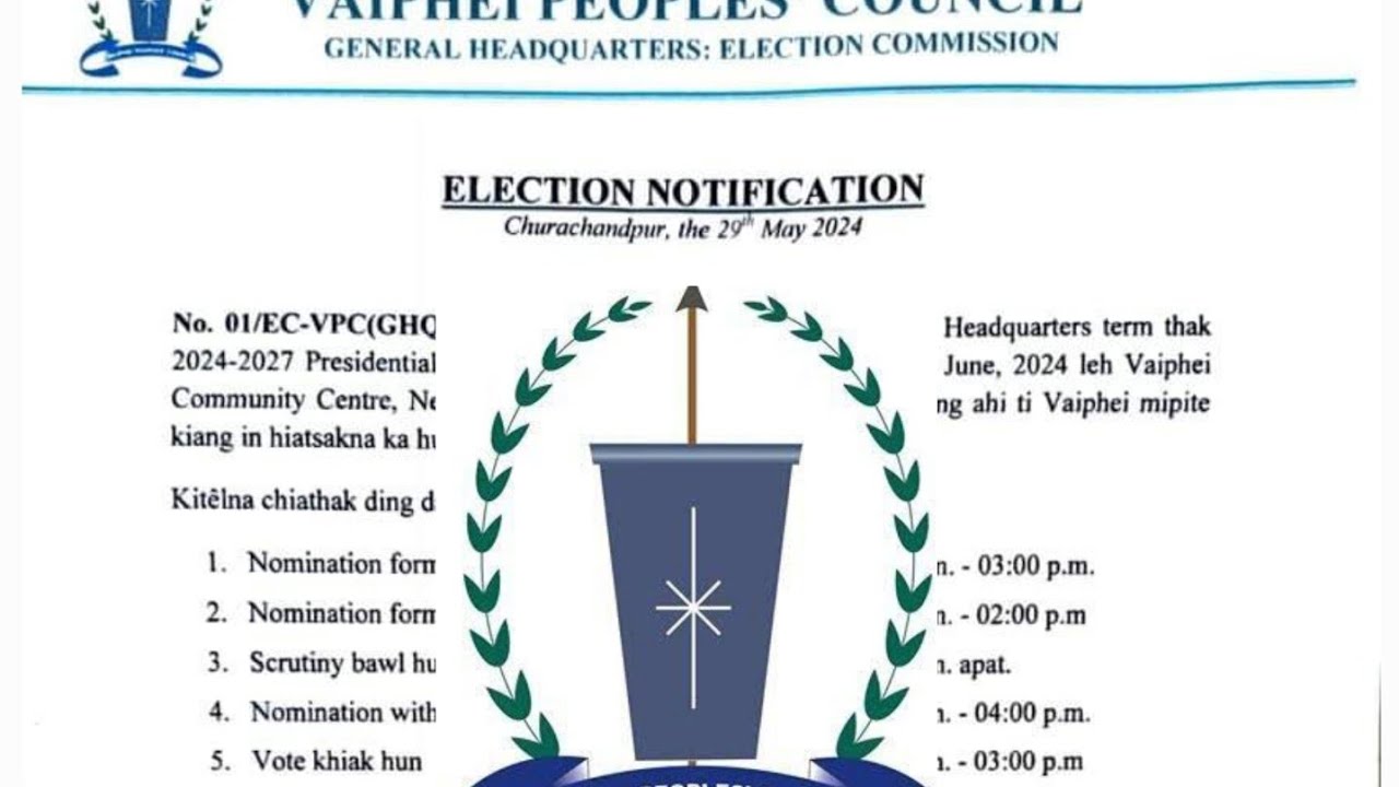 Get in Lamka News Update VPC Election Notification 2024