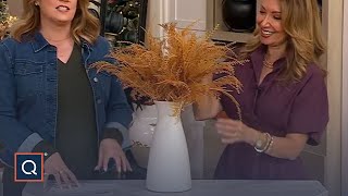 Simply Stunning Set of 3 Wheatgrass Sprays by Janine Graff | QVC