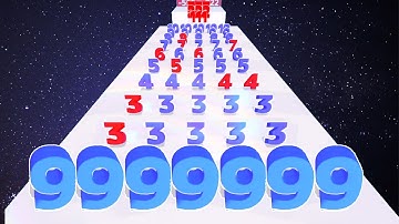 NUMBER MASTER🔢🚲🚁All Levels Gameplay Walkthrough Android,ios #1