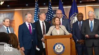 Nancy Pelosi, Democratic representatives react to Obamacare repeal failure