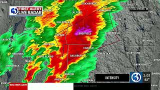 WFSB TORNADO WARNING CUT IN SEP. 6 2025