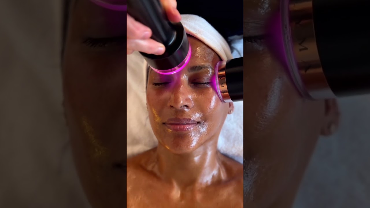 Ruby Hammer gets the LYMA LIFT treatment at our London HQ.