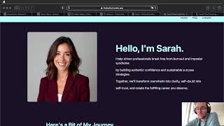 LIVE Teardown of a Coaching Service Landing Page