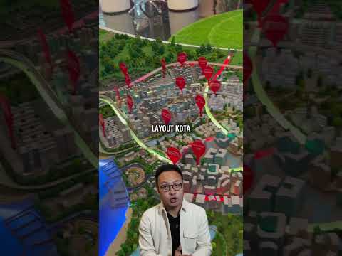 Kota seluas 6.000 hektar tanpa satu pun lampu merah