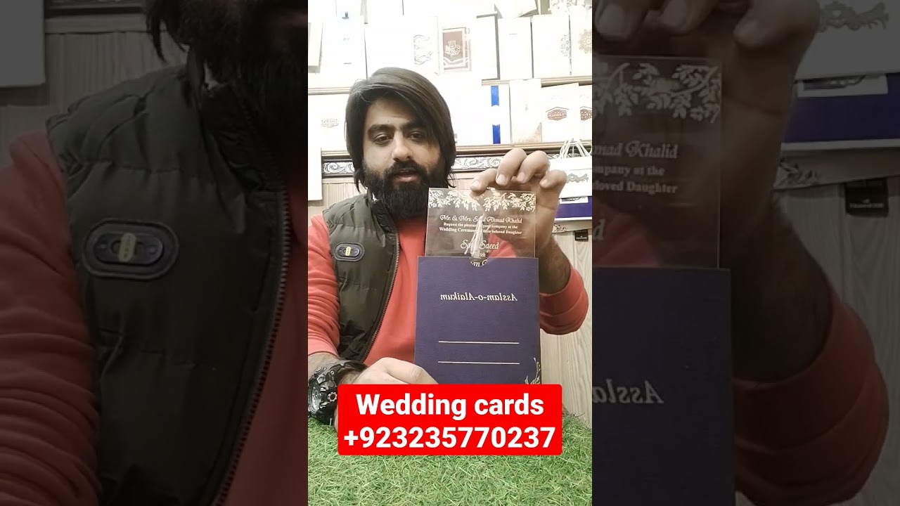 Wedding cards - wedding cards Lahore 