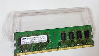Budget 2GB DDR2 RAM Samsung Hands On & Review
