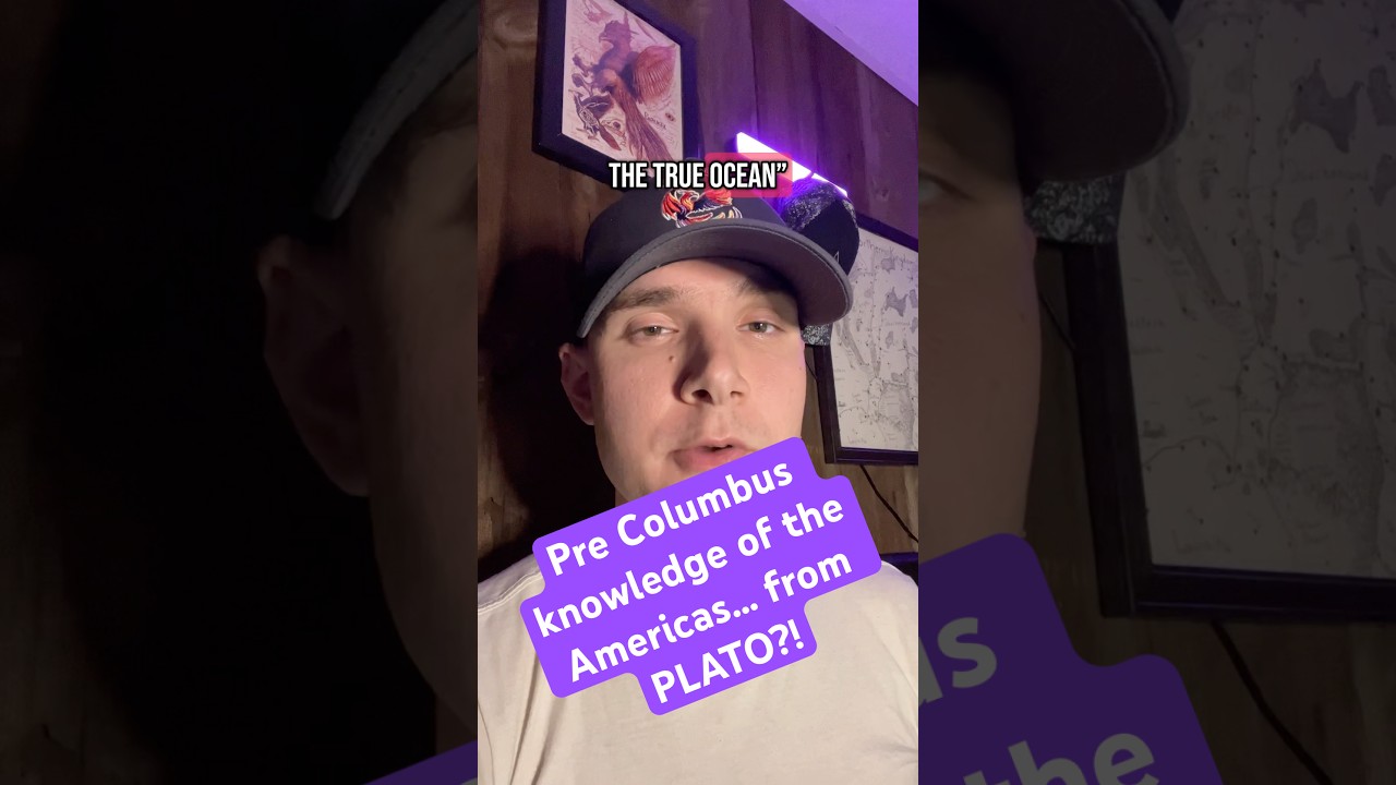 🌊 Did Plato Know About America? The “Boundless Continent” from the Atlantis Account…