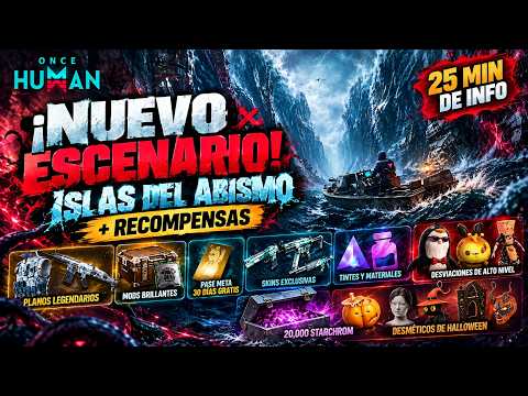 🌊🔥 TODO sobre ISLAS DEL ABISMO: ¡TODAS las recompensas y novedades! 🎁😱 | Once Human