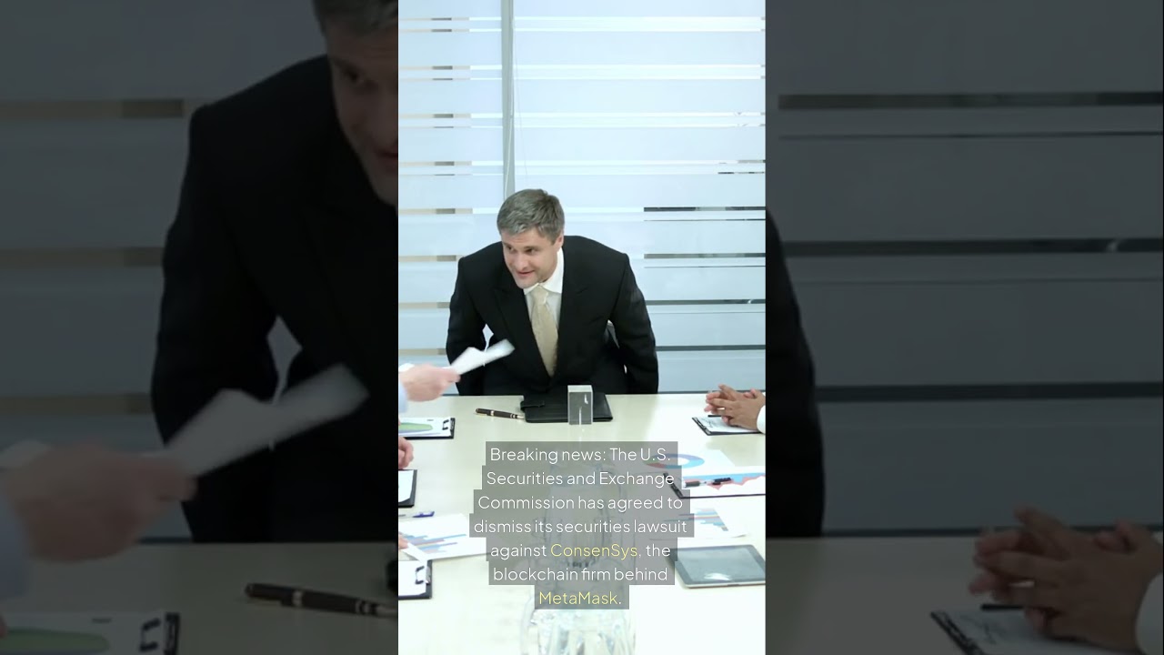 🔥 SEC DROPS LAWSUIT Against ConsenSys! HUGE Win for Crypto 🚀