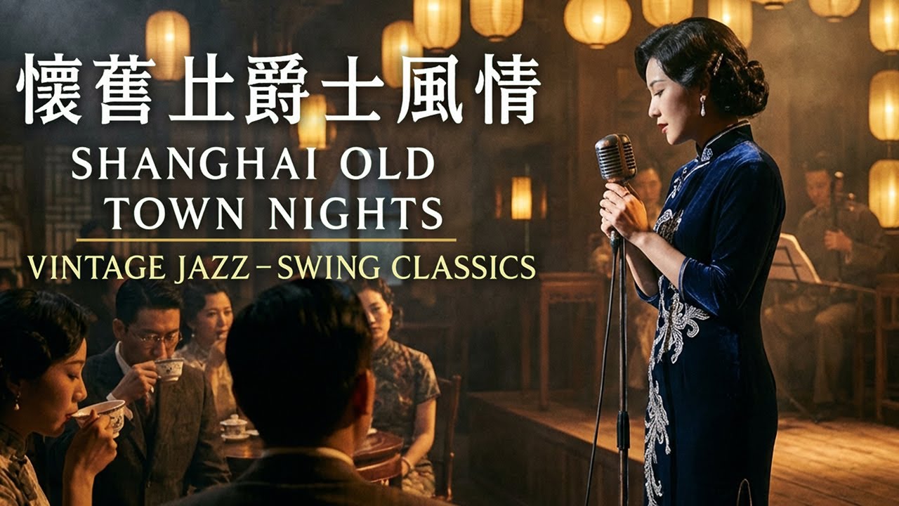 老上海茶館爵士的慢夜篇章｜Warm Vintage Lounge for Late Listening