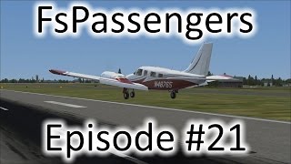 FSX | Let's Play FsPassengers - Episode #21 - Cape Cod | PA-34 Seneca