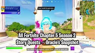 How to Complete All Fortnite Chapter 5 Season 2 Story Quests for Oracle’s Snapshot