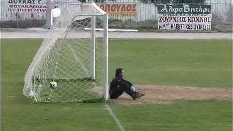 Ένα απίστευτο γκολ από τον τερματοφύλακα του Μολαικού