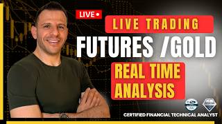 🔴 LIVE Day Trading | Gold, ES | Order Flow & Price Action