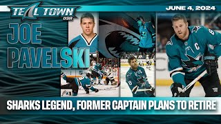 Sharks & Stars Legend Joe Pavelski Plans To Retire?  6/4/2024  Teal Town USA