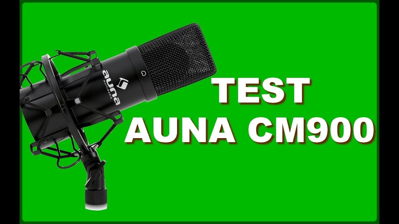 LE AUNA CM900 ! ON TEST MON NOUVEAU MICRO !