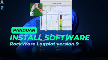 Panduan Install Logplot|Cara Install Logplot versi 9|Cara Install Rockware Logplot