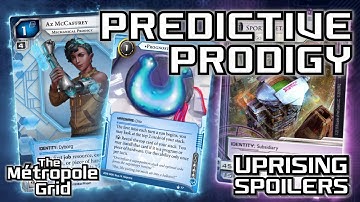 Android: Netrunner // Predictive Az vs. Sportsmetal - Uprising Criminal Spoilers