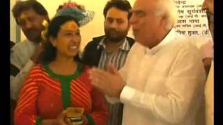 Sibal Attends Holi Milan Function Organised By Delhi Press Reporters
