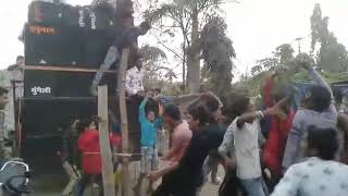 Hanuman Dj Mungeli Sarpanch raily Jabardast  performance in  Lalpur thana