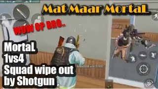 Top 5 Mortal 1 Vs 4 Clutch | Soul Mortal | Pubg Mobile | Shotgun only Solo Vs Squard screenshot 1