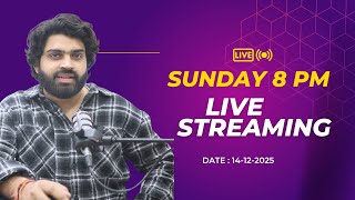 Political SUNDAY  - 8 pm live