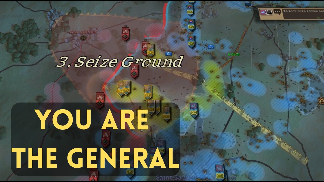 Battleplan \\ Battle of Cherbourg Gameplay