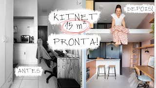 KITNET 15 m² PRONTA - REFORMA COMPLETA