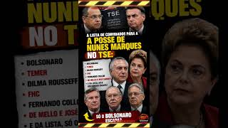 POSSE DE NUNES MARQUES NO TSE AGITA BRASÍLIA! LISTA DE CONVIDADOS SURPREENDE 🚨