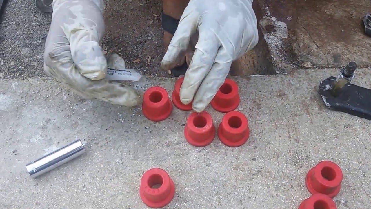 How to replace front suspension & stabilizer bushing (Suzuki Samurai