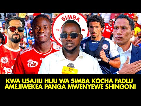 FRIJI BOVU KWA USAJILI HUU WA SIMBA KOCHA FADLU AMEJIWEKEA PANGA MWENYEWE SHINGONI