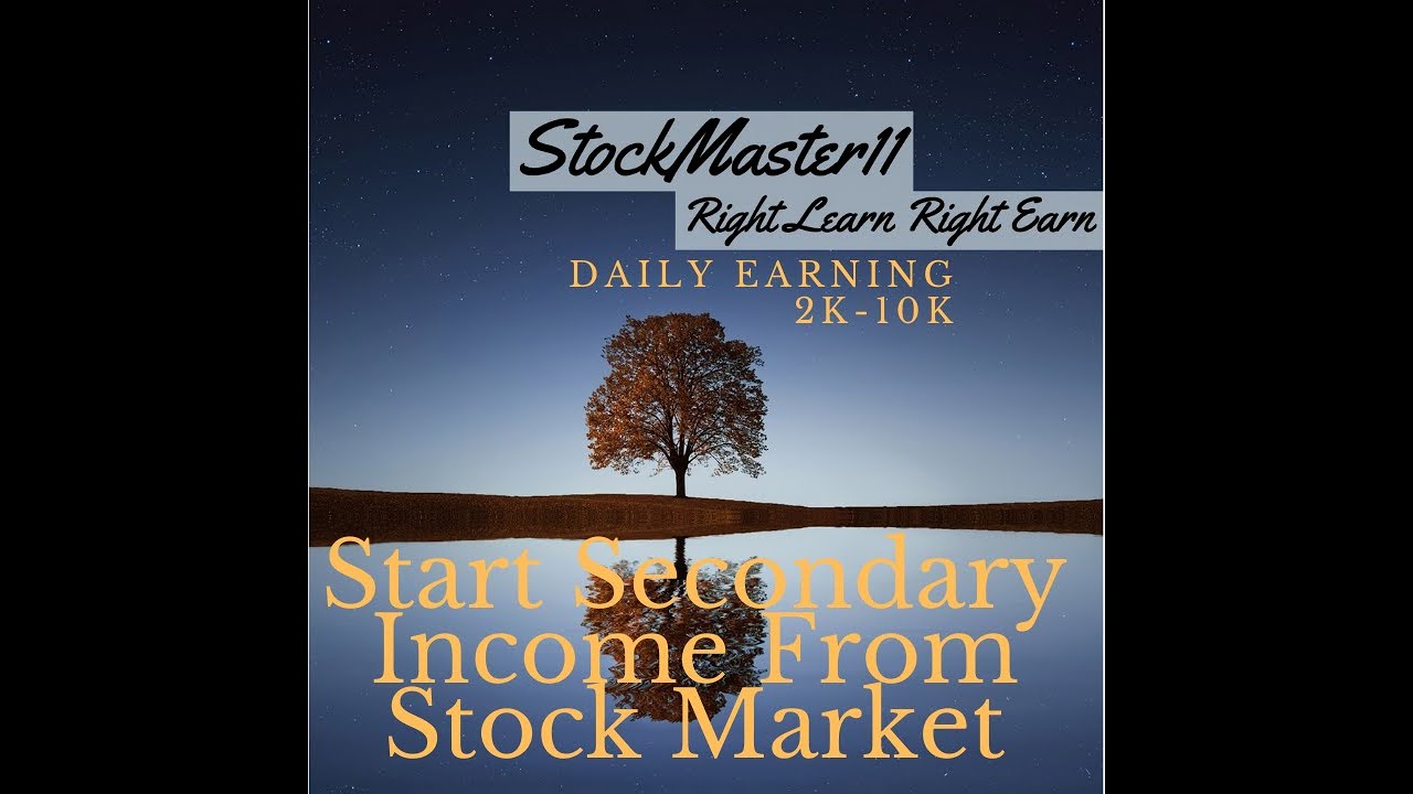 Secondary income source II PROFIT-Day 1 II Option Selling II Risk Free II Daily Earning 2k-10k