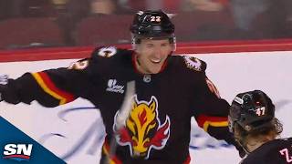 Strome Nets His First For Flames After Miscue From Hurricanes Bussi