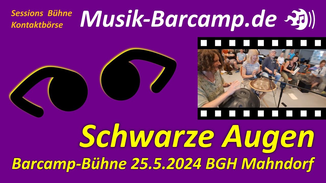 Schwarze Augen - Barcamp-Bühnen-Bit Nr. 1
