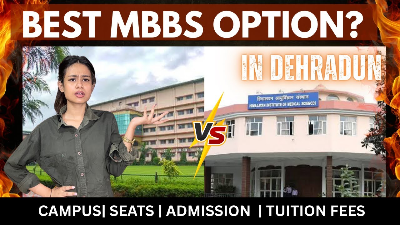 Compare HIMS vs Shri Guru Ram Rai🔥 Dehradun की Best MBBS College कौन सी है?NEET 2025 Full Comparison